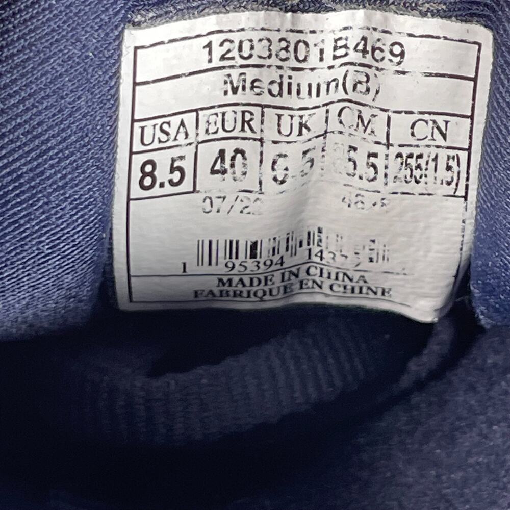 Brooks Ghost 15 Women's Size 8.5 Blue Pink Black Athletic Running Shoes Sneakers - Picture 9 of 9